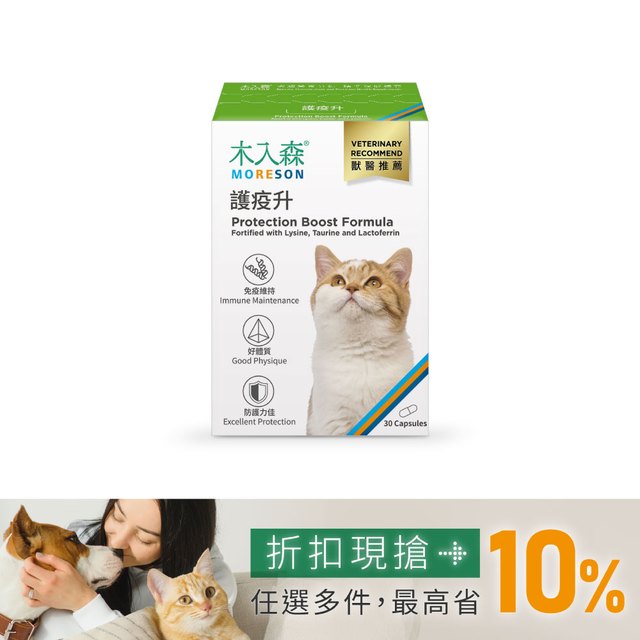 木入森 貓咪護疫升 30顆｜貓咪離胺酸