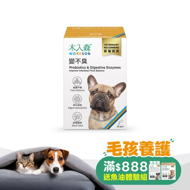 木入森 狗狗腸胃益生菌 15包｜犬寶變不臭