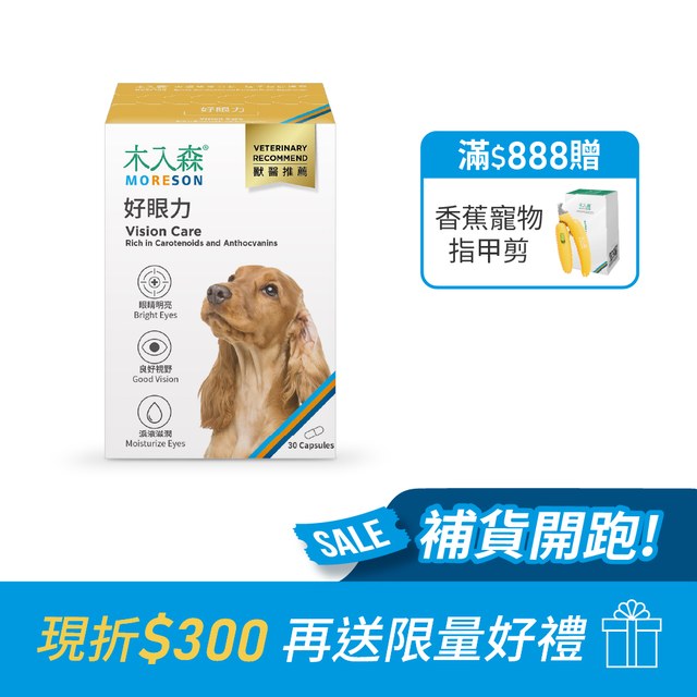 木入森 犬寶好眼力30顆｜狗狗葉黃素