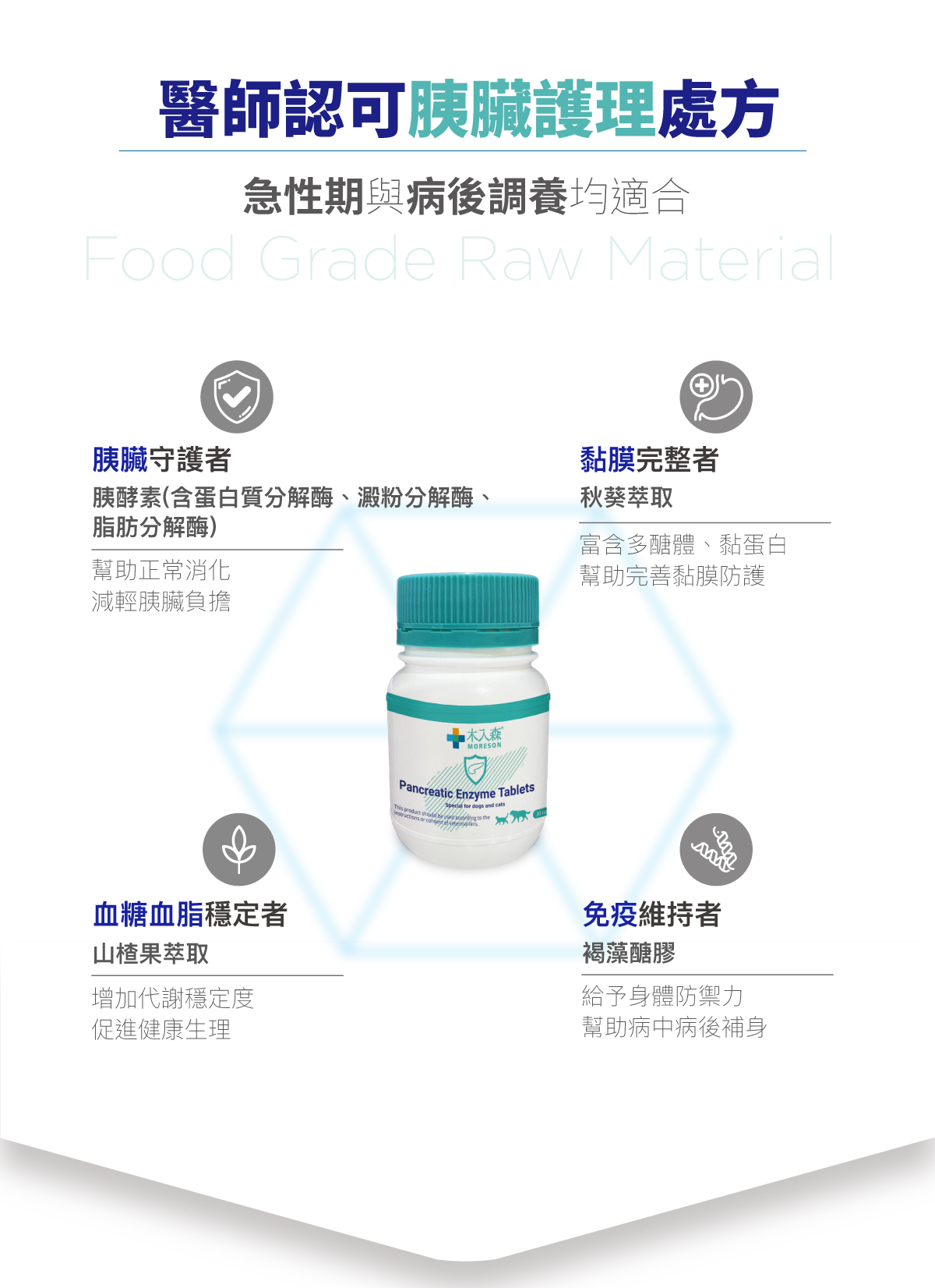 木入森 胰錠酵 胰臟護理酵素錠