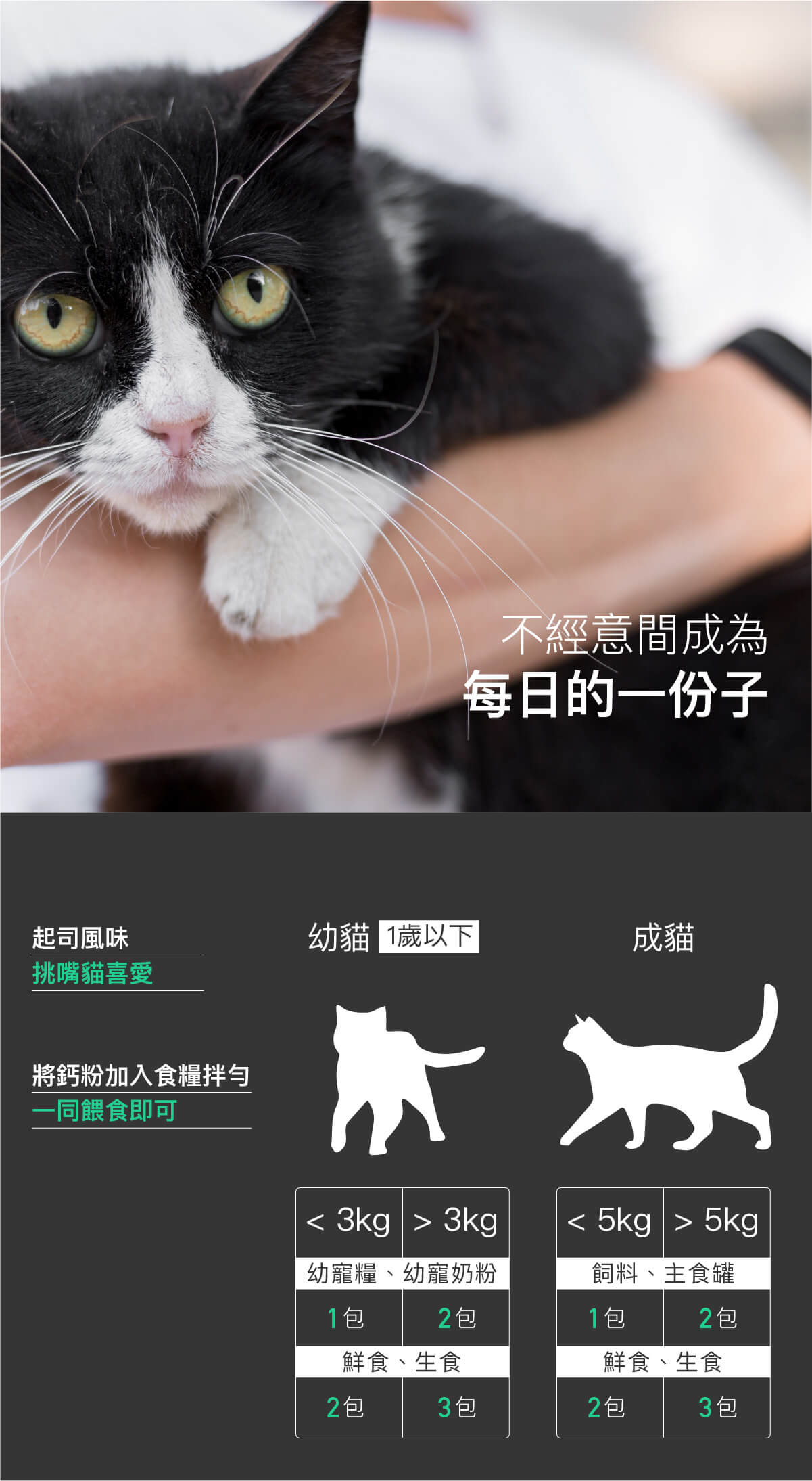 木入森 貓咪D藻鈣 30包｜貓咪補鈣